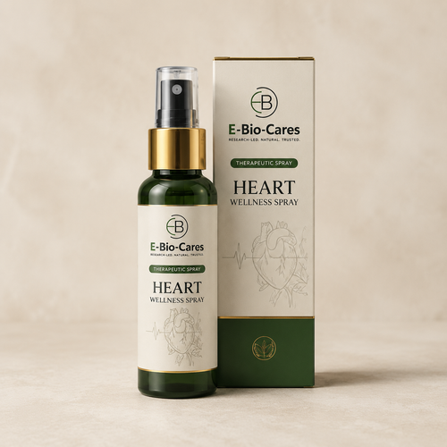 Bio Heart Spray bottle and carton