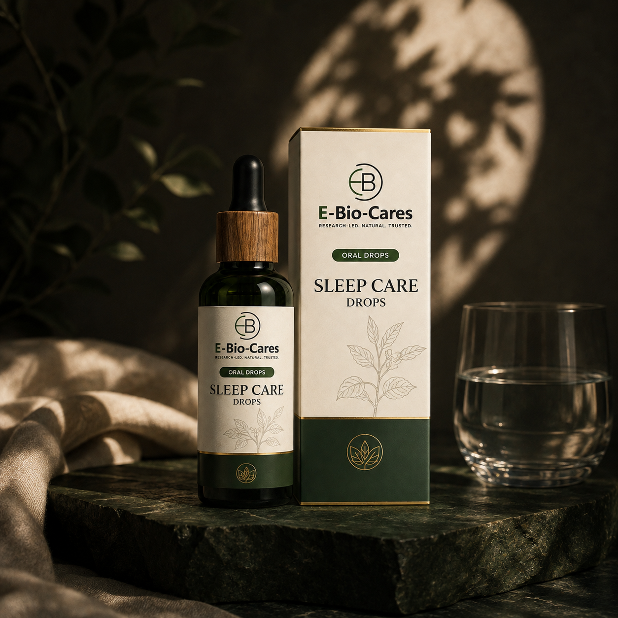Bio Sleep Care Drops premium evening still life