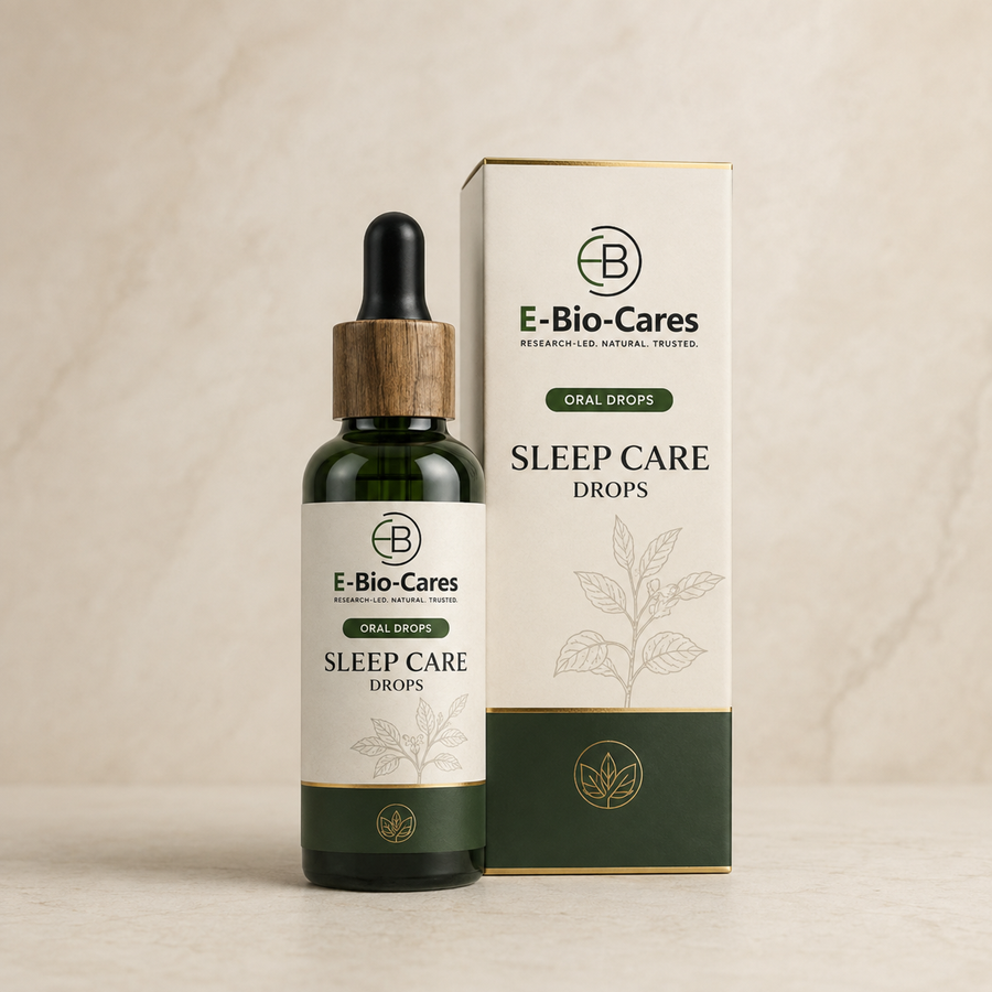 Bio Sleep Care Drops bottle and carton